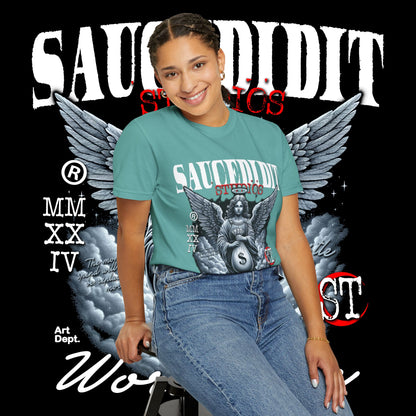 Street Art Angel T-shirt — Urban Angel Graphic Tee