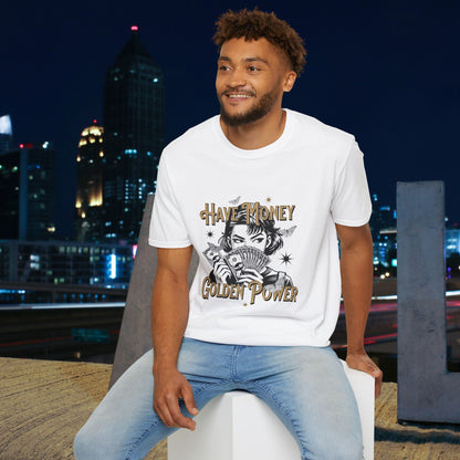 Have Money Golden Power Graphic T-Shirt