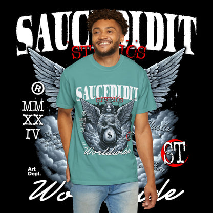 Street Art Angel T-shirt — Urban Angel Graphic Tee