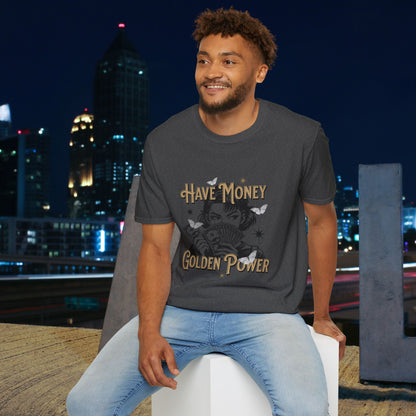 Have Money Golden Power Graphic T-Shirt