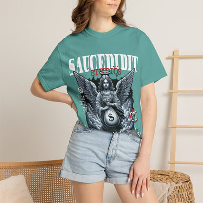 Street Art Angel T-shirt — Urban Angel Graphic Tee