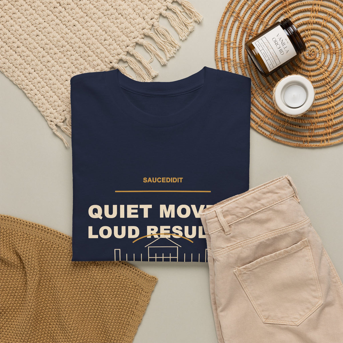 Quiet Moves Loud Results Luxury Ambition Shirt | Saucedidit Ownership Tee