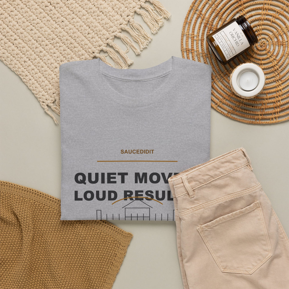 Quiet Moves Loud Results Luxury Ambition Shirt | Saucedidit Ownership Tee